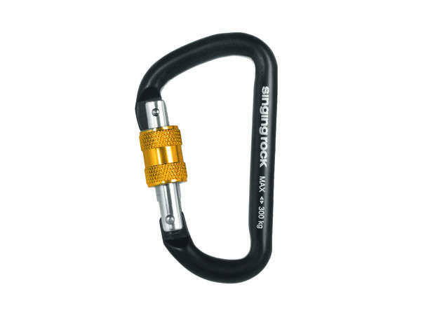 Singing Rock Mini D Screw Carabiner Utstyrskarabin